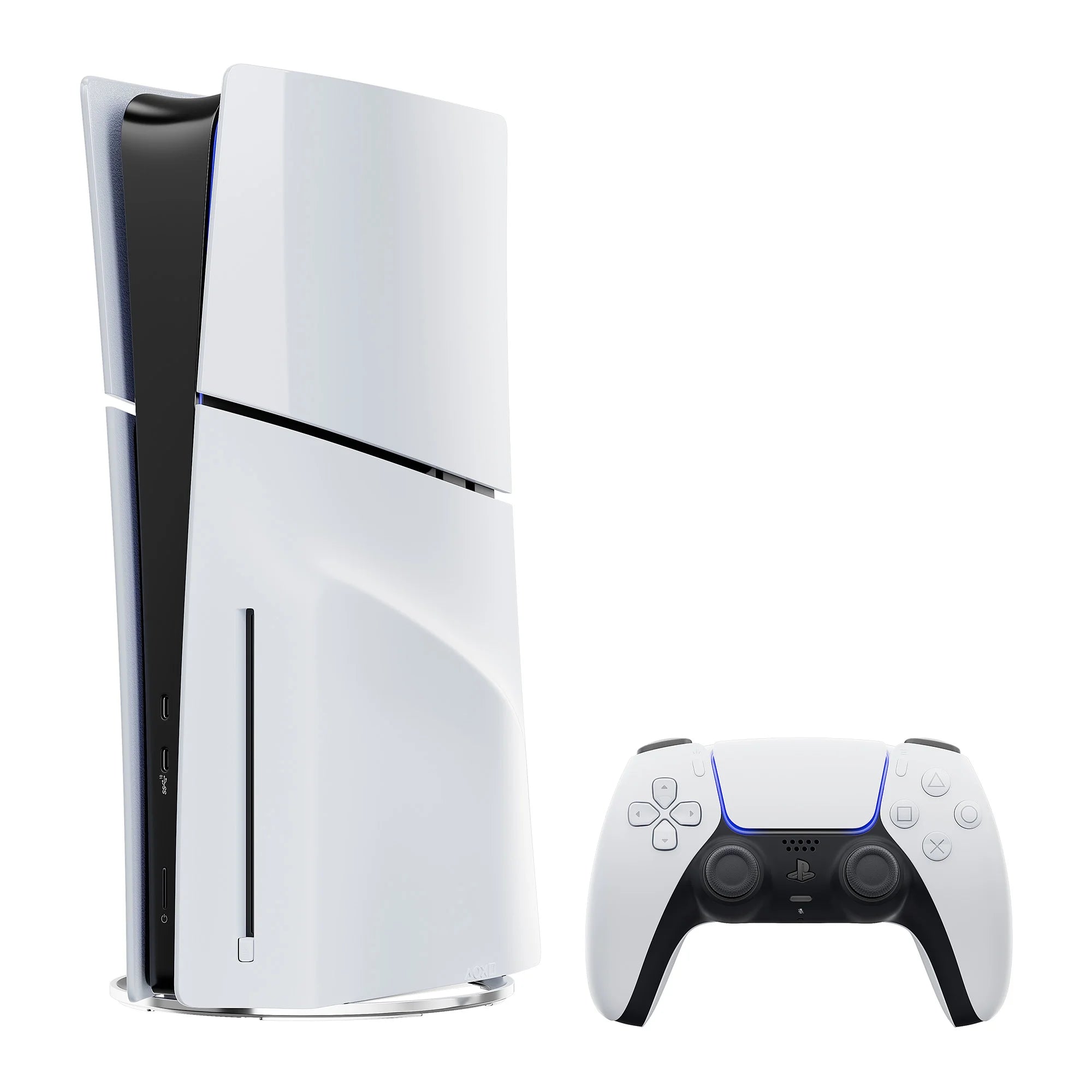 White 2TB SSD PlayStation 5 Gaming Console with Two Controllers D66297