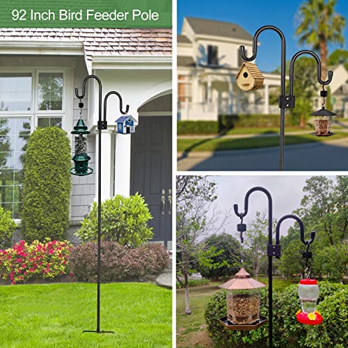 92 Inch Heavy Duty Shepherds Hook for Bird Feeders M633596