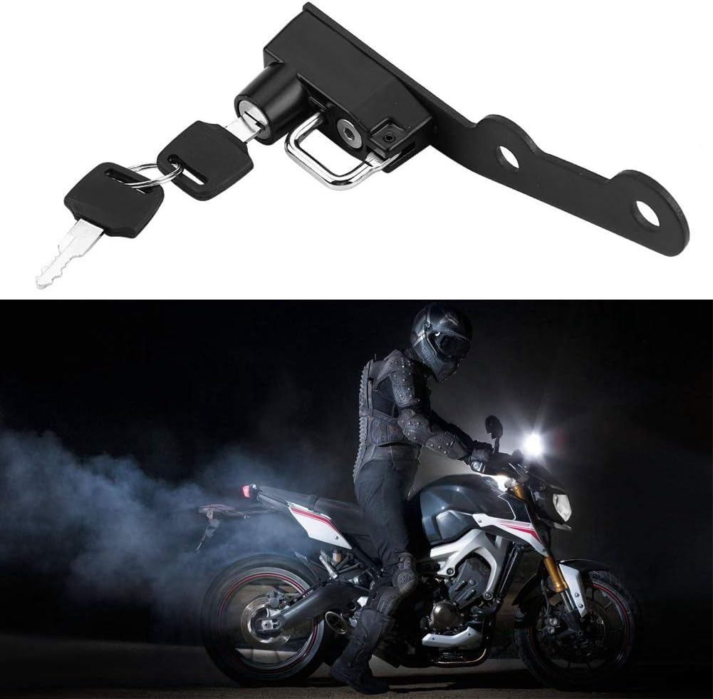 Motorcycle Helmet Lock Alloy Anti-Theft Security Lock K3206