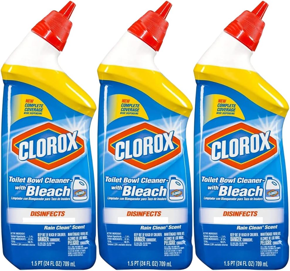 Toilet Bowl Cleaner with Bleach 24 oz D5870