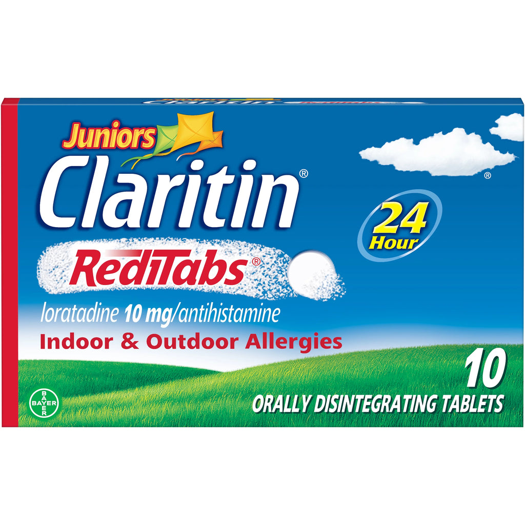 10 Ct 10 mg Non-Drowsy Allergy Medicine A4178