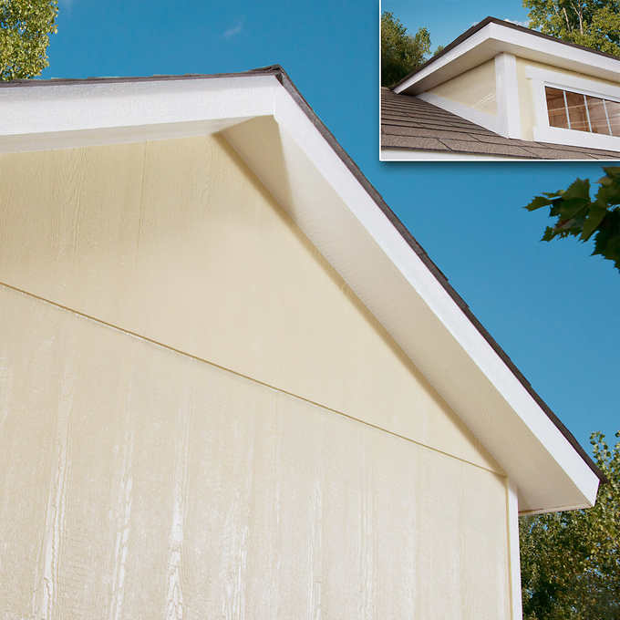 12' x 8' Wood Storage Shed E39853