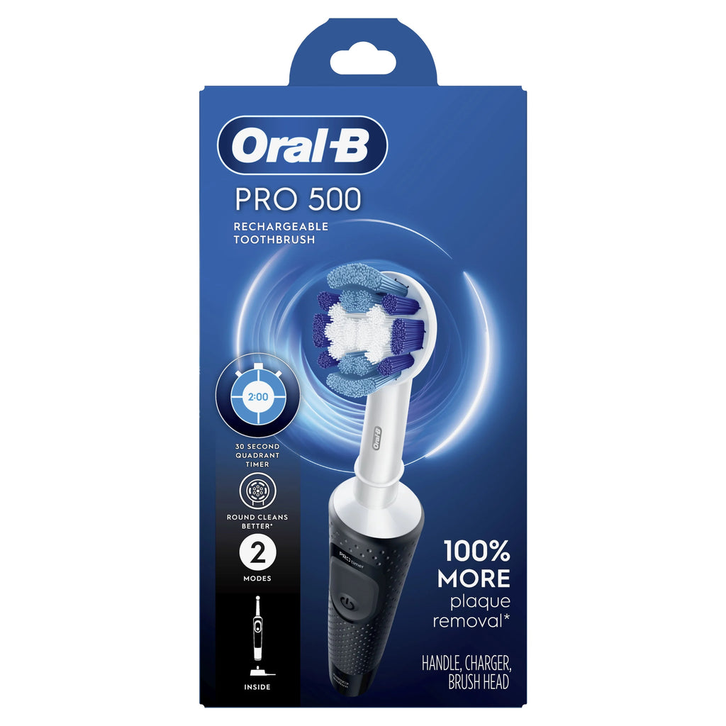 Black Rechargeable Electric Toothbrush X4503