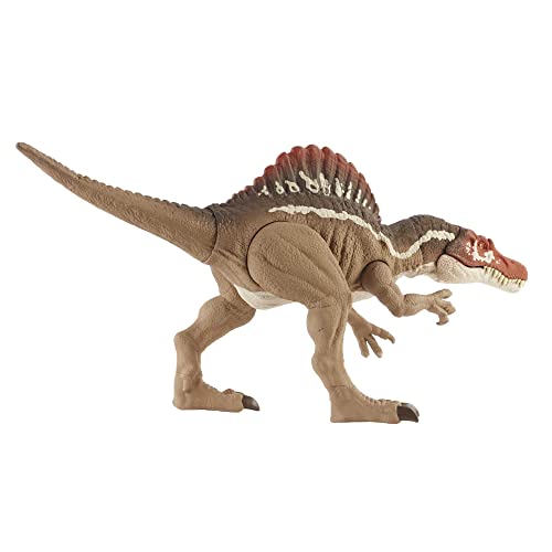 Extreme Chompin' Spinosaurus Dinosaur Action Figure Toy with Movable Joints D2018