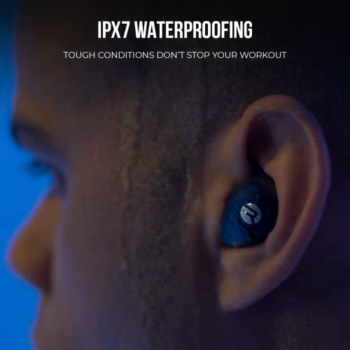Black Bluetooth 5.3 True Wireless Earbuds with Built in Mic Q6828