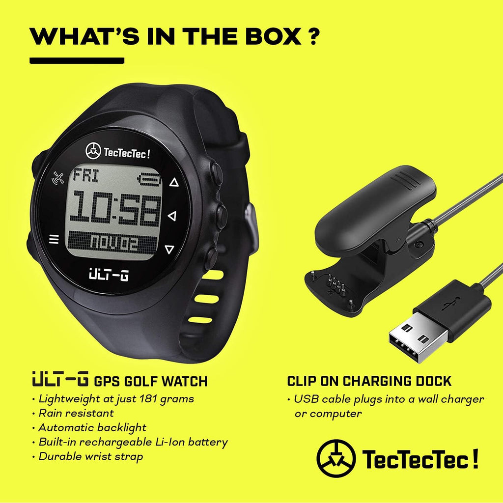 Black Golf GPS Watch G240