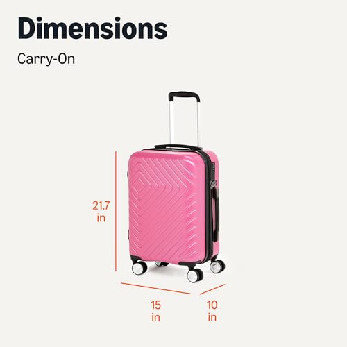 Navy Blue 21-inch Carry On Luggage with Wheels L108298
