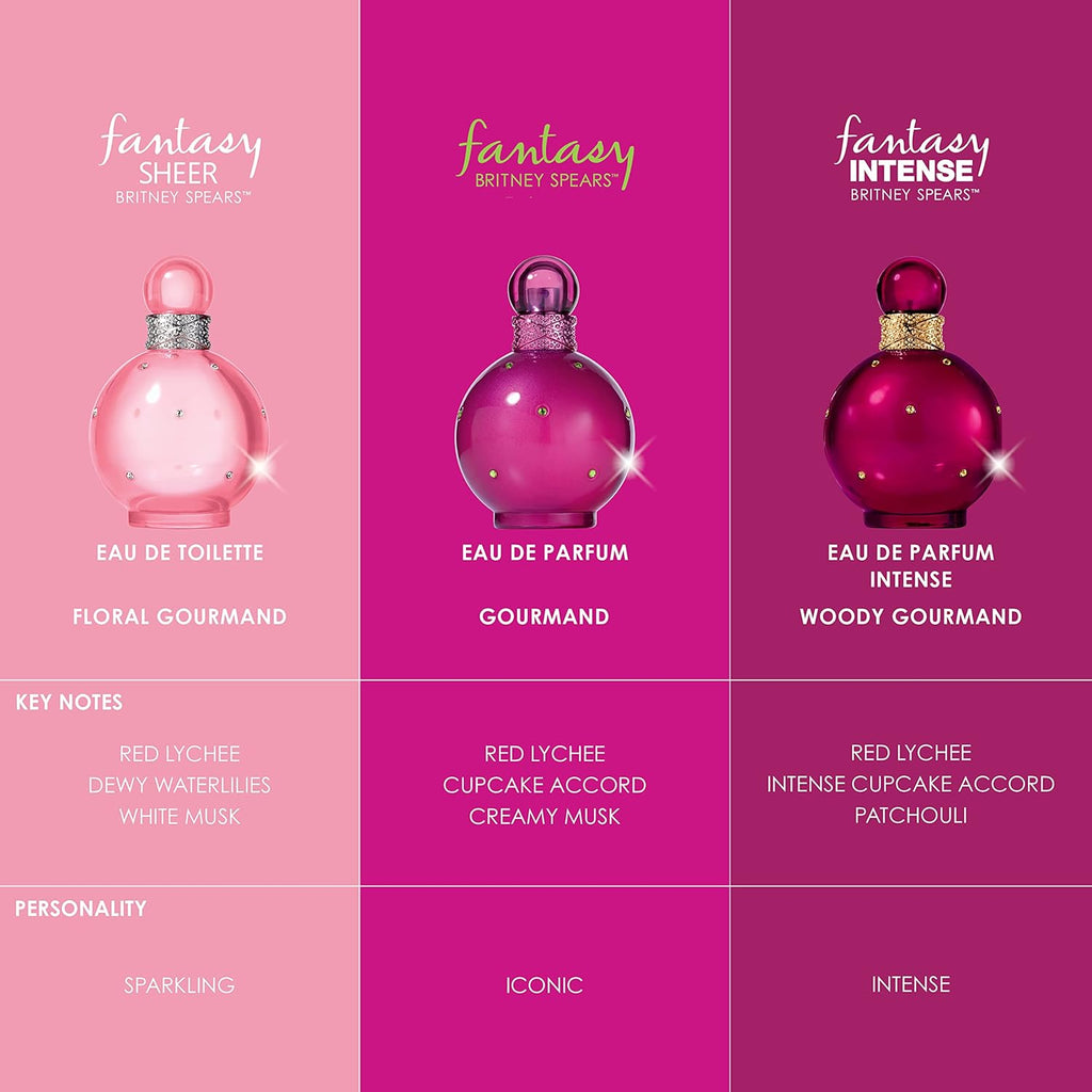 Fantasy Intense Eau De Parfum Spray, 3.3 Fl Oz Y3172