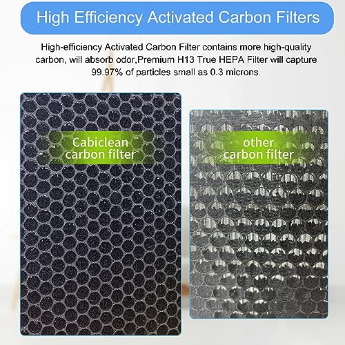 2 Pack H13 True HEPA Air Purifier Filters H267