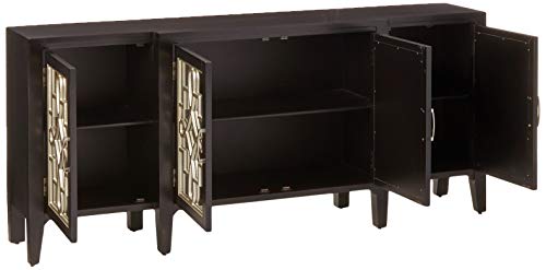 Antique Black Console Table Y389068