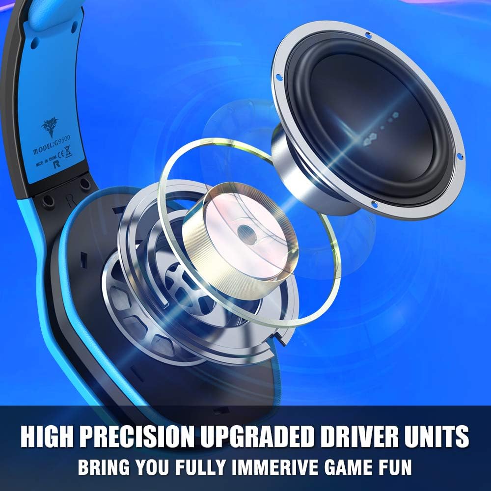 Blue Gaming Headset with Mic D810