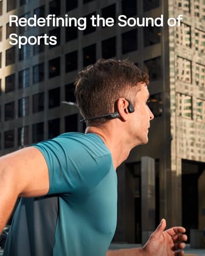 Open-Ear Bone Conduction Sport Headphones with Reflective Strip P3378