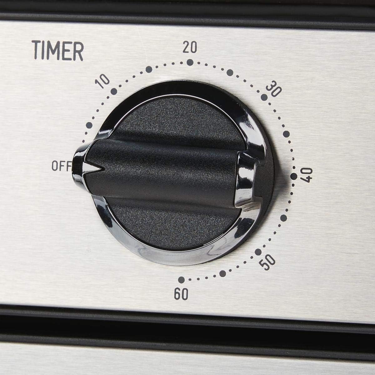 1700-Watt 22L Air Fryer Oven with Rotisserie (Black) (Renewed) T7279