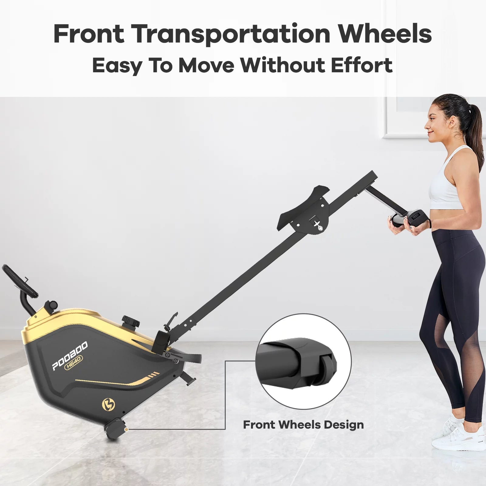 Folding Magnetic Rowing Machine F671