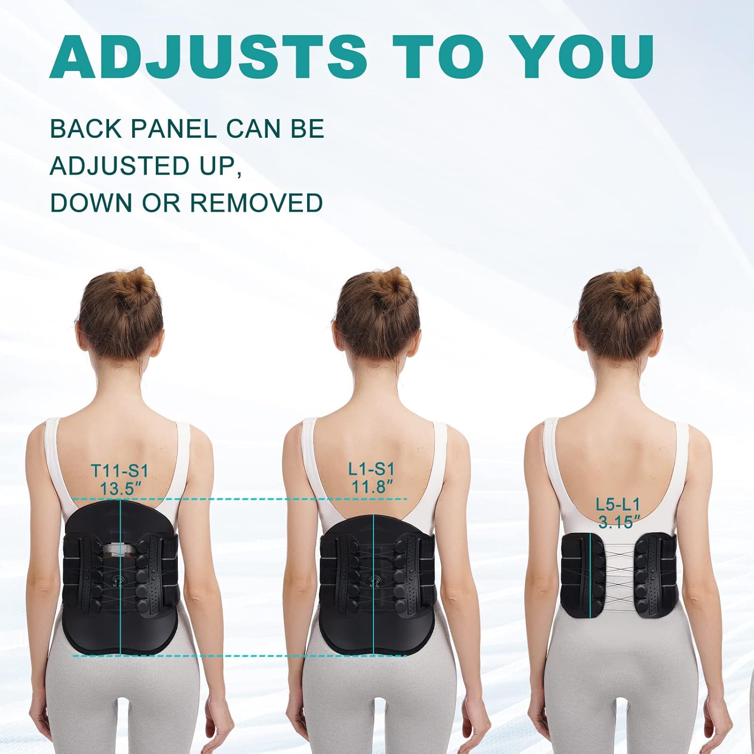 Back Brace with Adjustable Pulley System E907