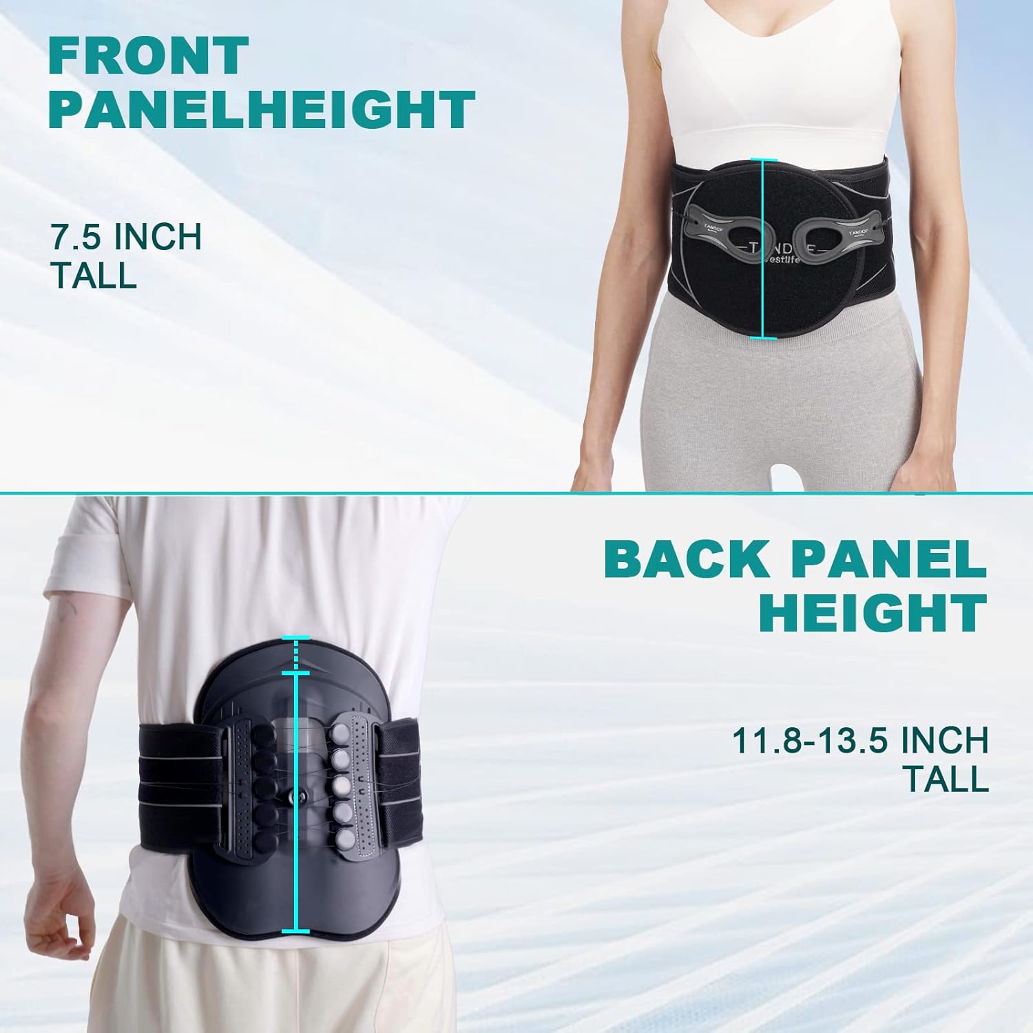 Back Brace with Adjustable Pulley System E907