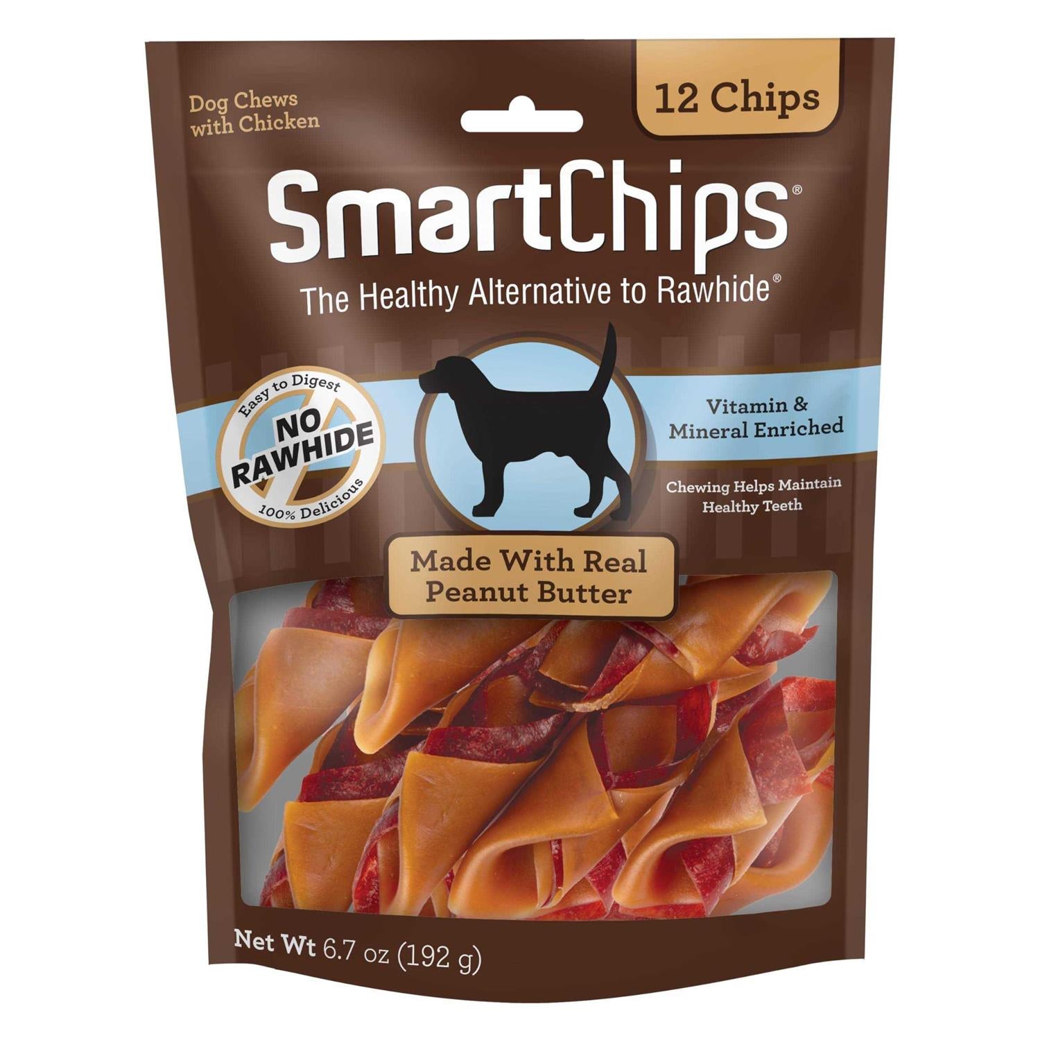 Peanut Flavored Dog Chews J6746
