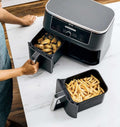 6in1 10qt. XL 2Basket Digital Air Fryer A6464
