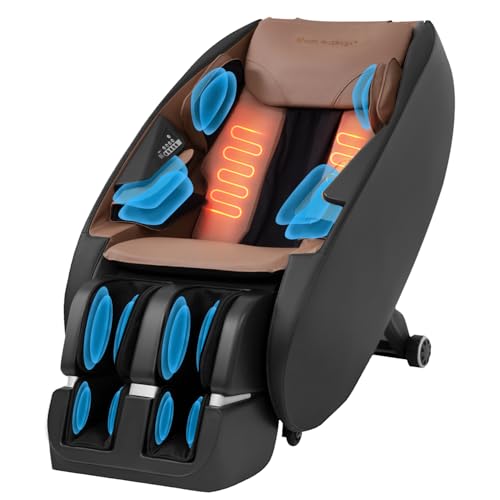 Black Shiatsu Massage Chair with Zero Gravity O94005
