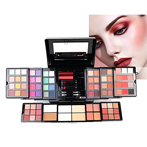 All-in-one Makeup Kit with Eyeshadow Palette Lipstick Blush Foundation Concealer Face Powder Mascara Lipgloss Brush A1500
