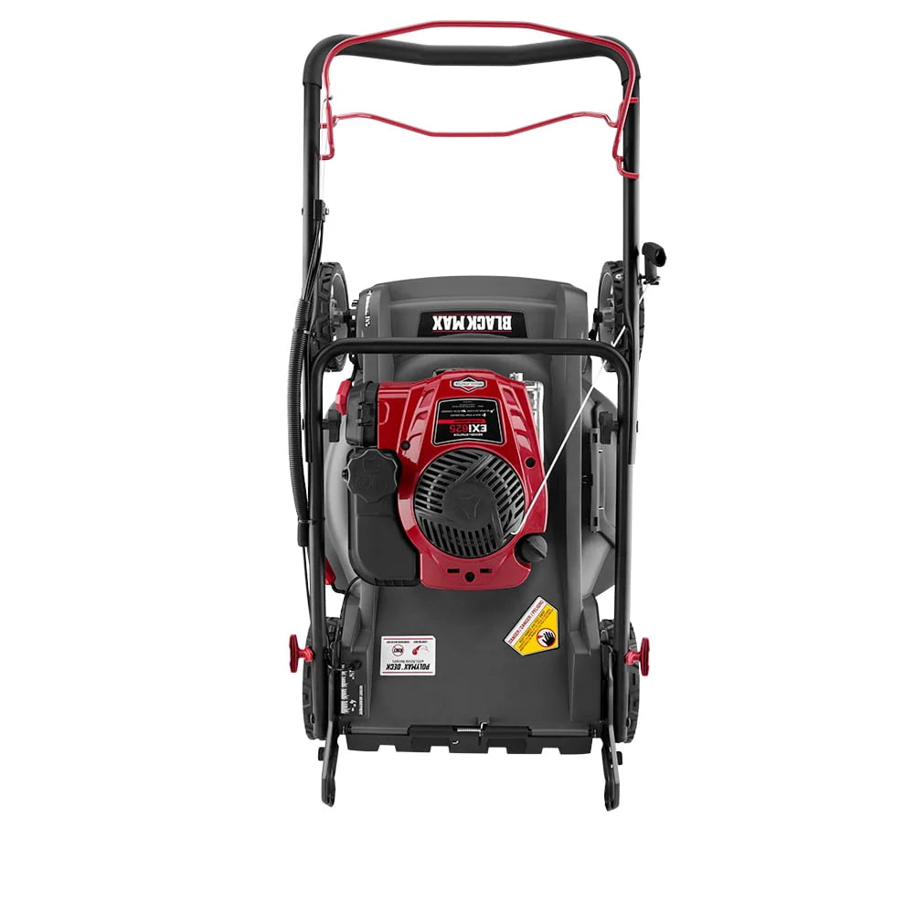 Black 21-Inch 150cc Self-Propelled Gas Mower J83535
