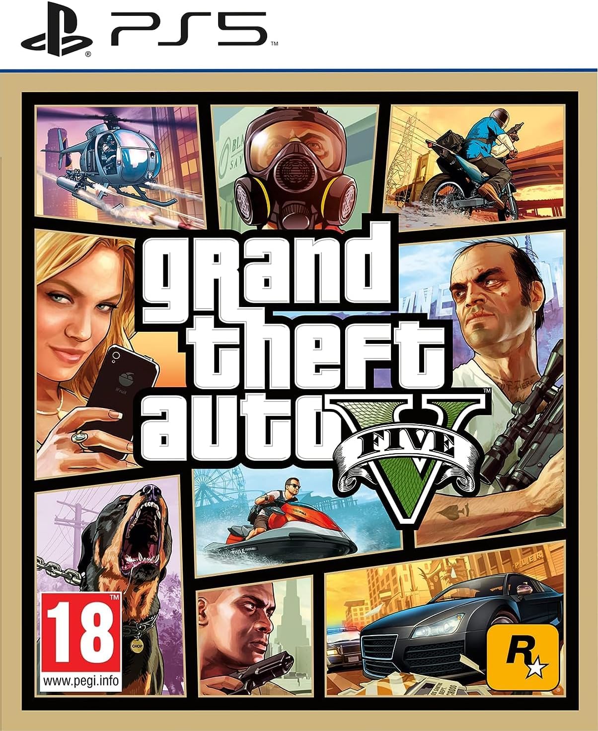 Grand Theft Auto V Standard Playstation 5 K356