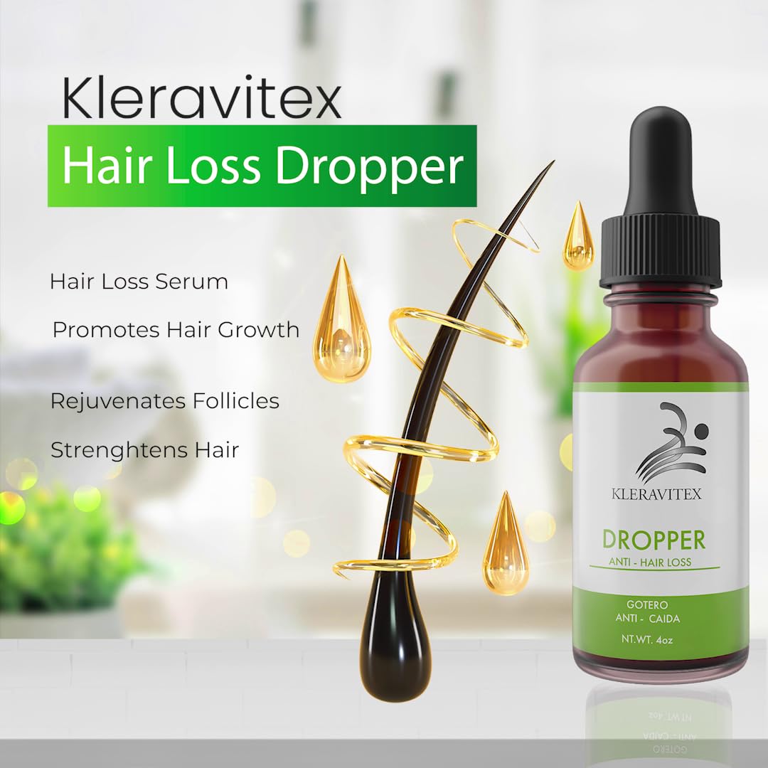 Anti-Hair Loss Dropper Natural Hair Growth Serum R384