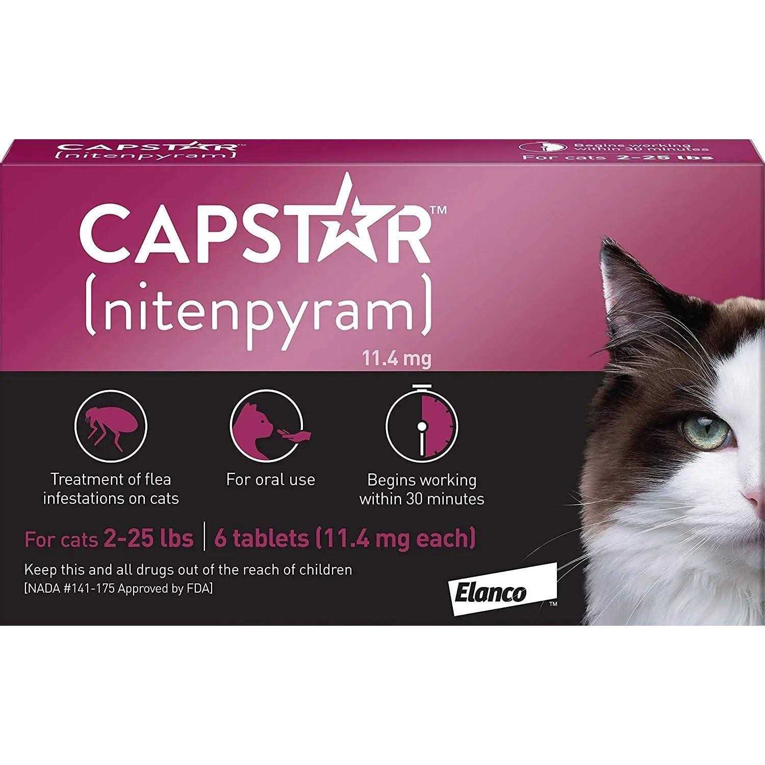 Flea Tablets for Cats 2-25 lbs X710
