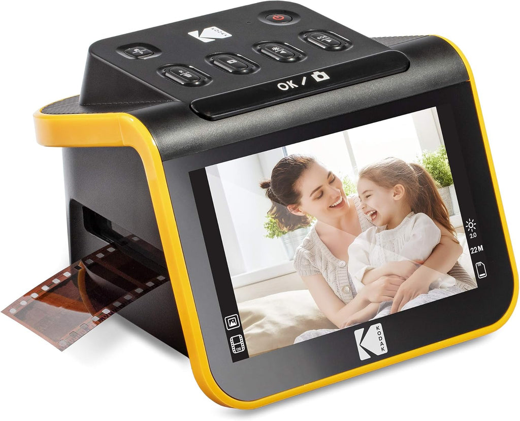 Film and Slide Scanner with 5" LCD Screen, 22MP JPEG L9457