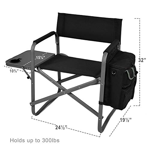 Extra Wide Portable Folding Sports Chair N3211
