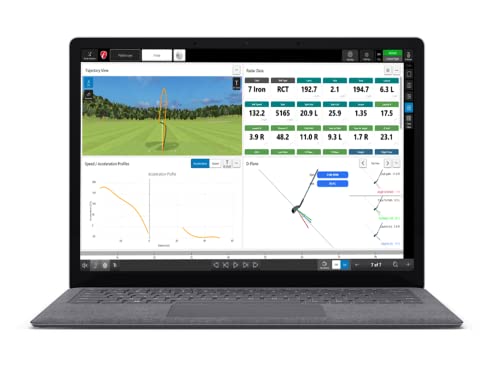 20+ Swing Data Parameters Golf Simulator and Launch Monitor O4902