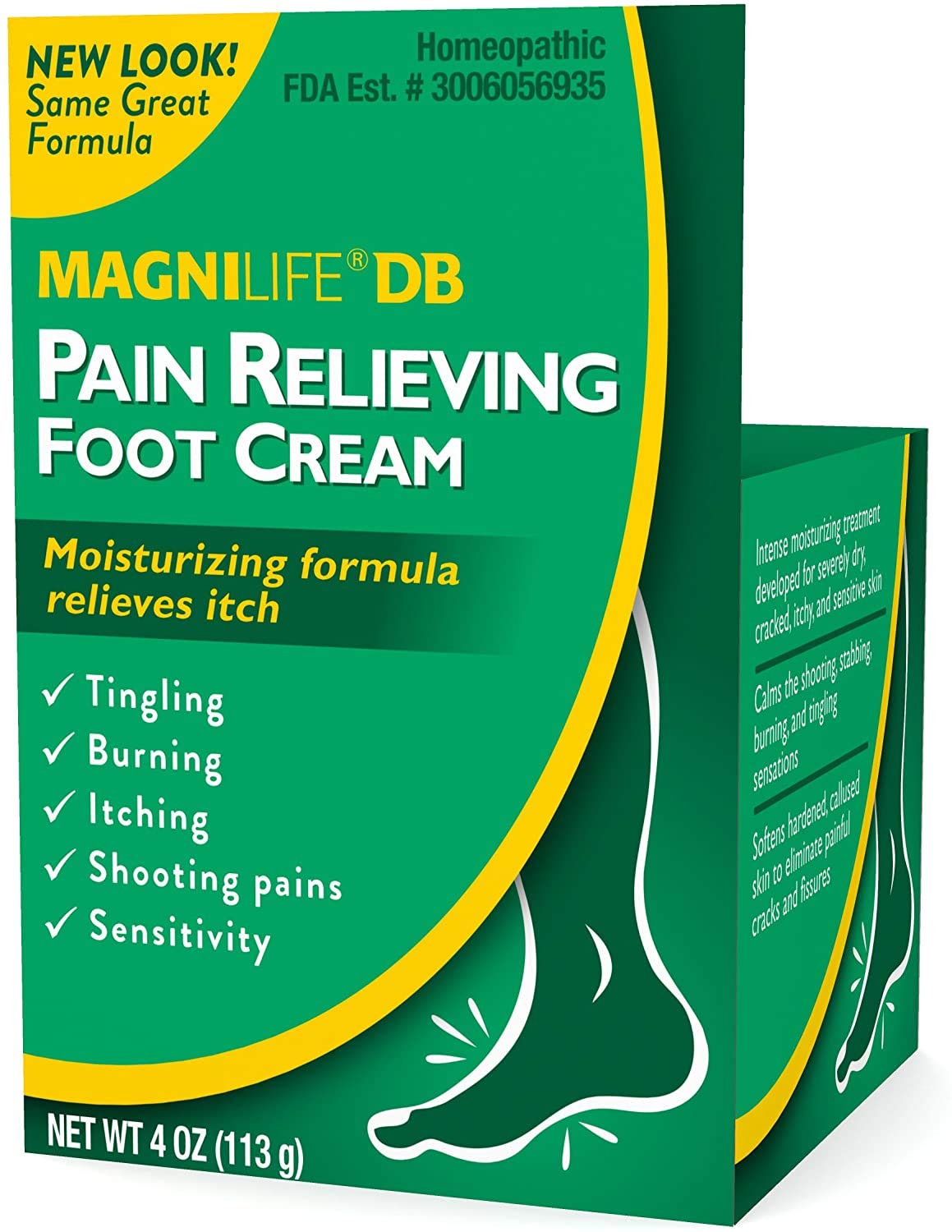 3 Pack 4 Ounce Foot Cream O3520