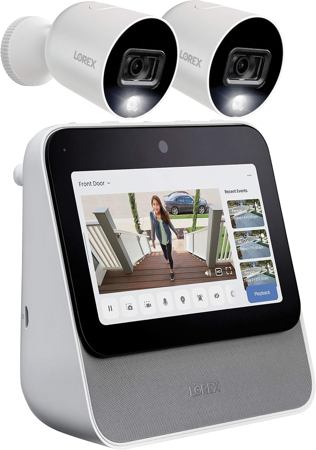 64GB 4 Channel 1080p HD Security Camera System with 2 Bullet Cameras D8945