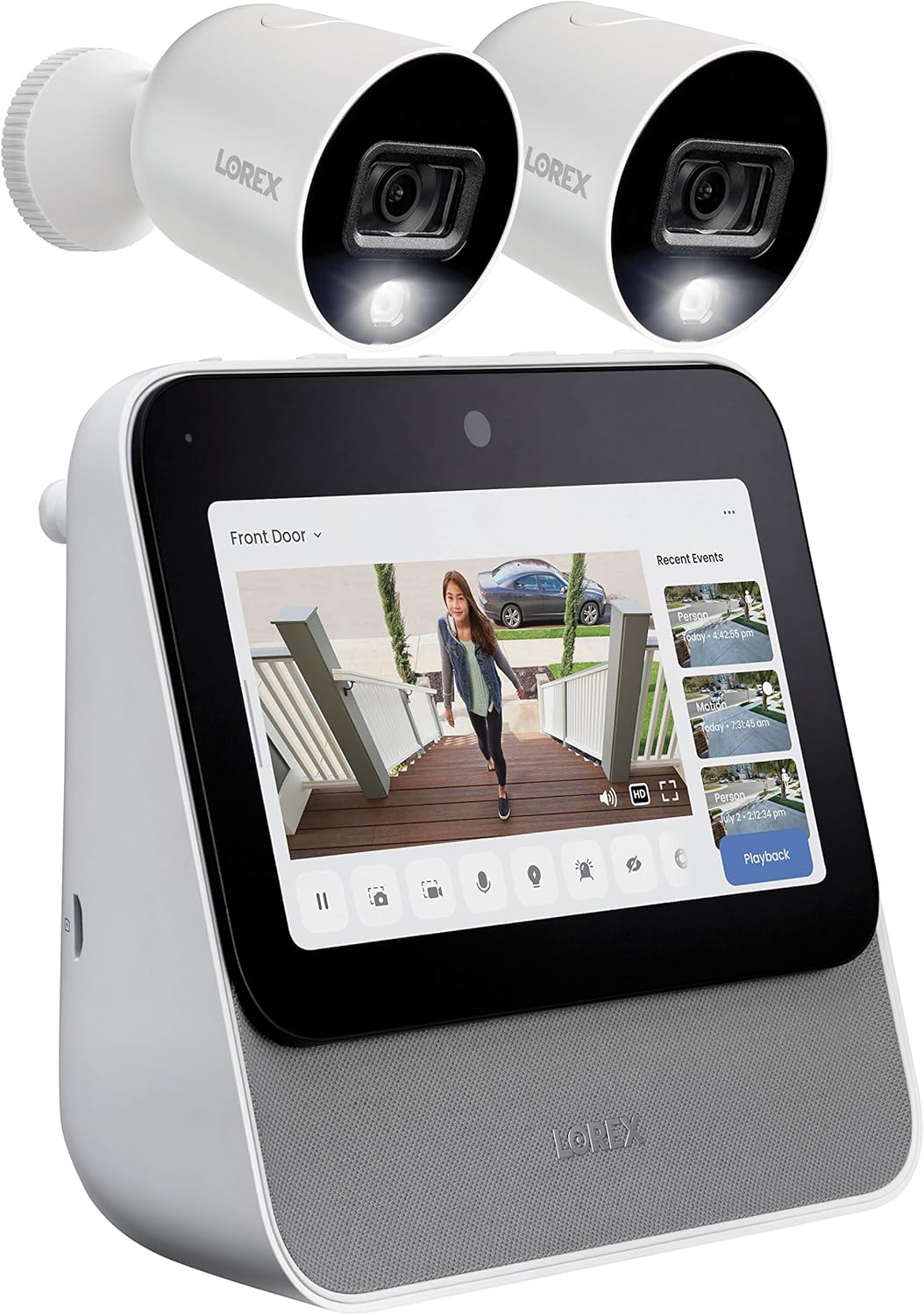 64GB 4 Channel 1080p HD Security Camera System with 2 Bullet Cameras D8945