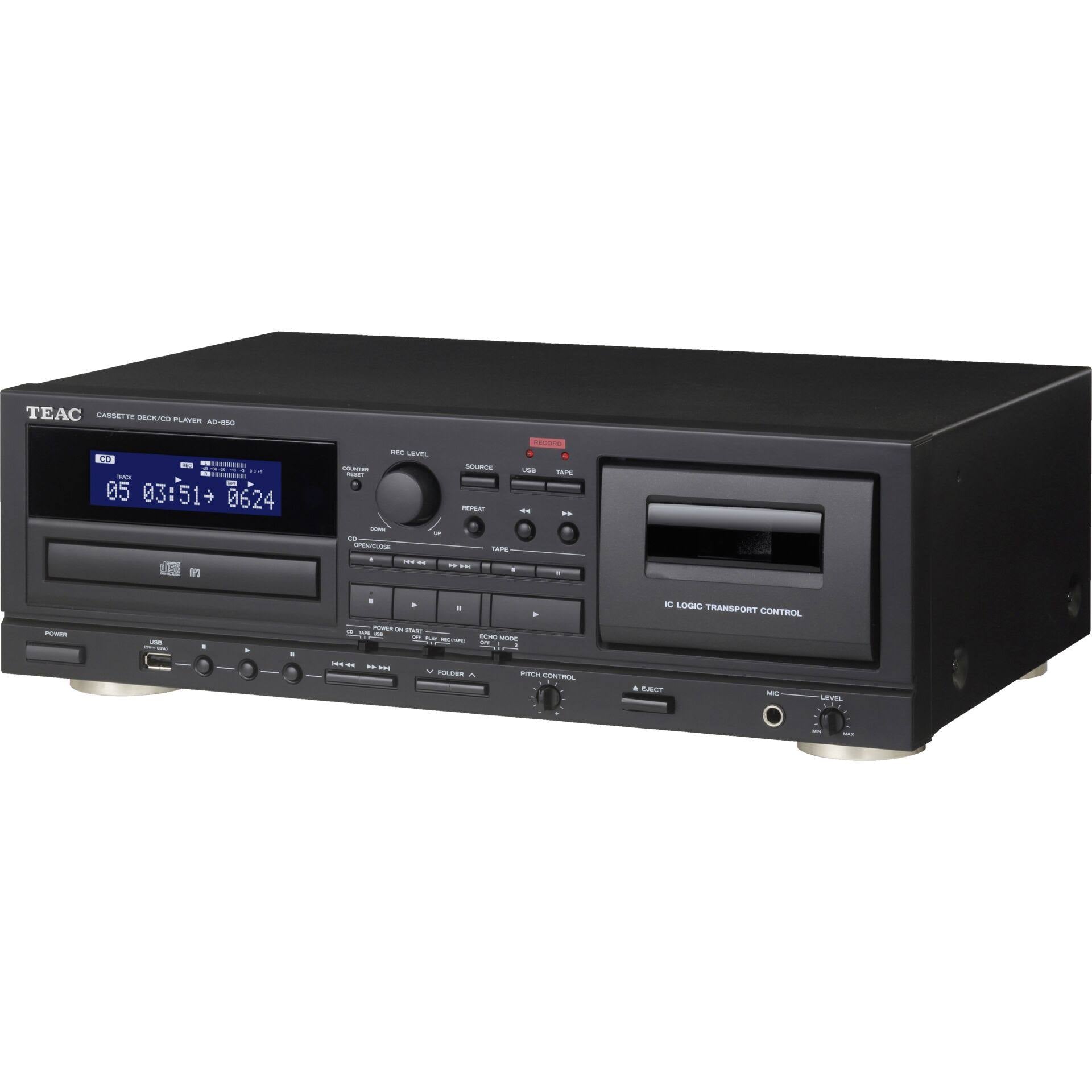 Cassette Deck CD Player D509