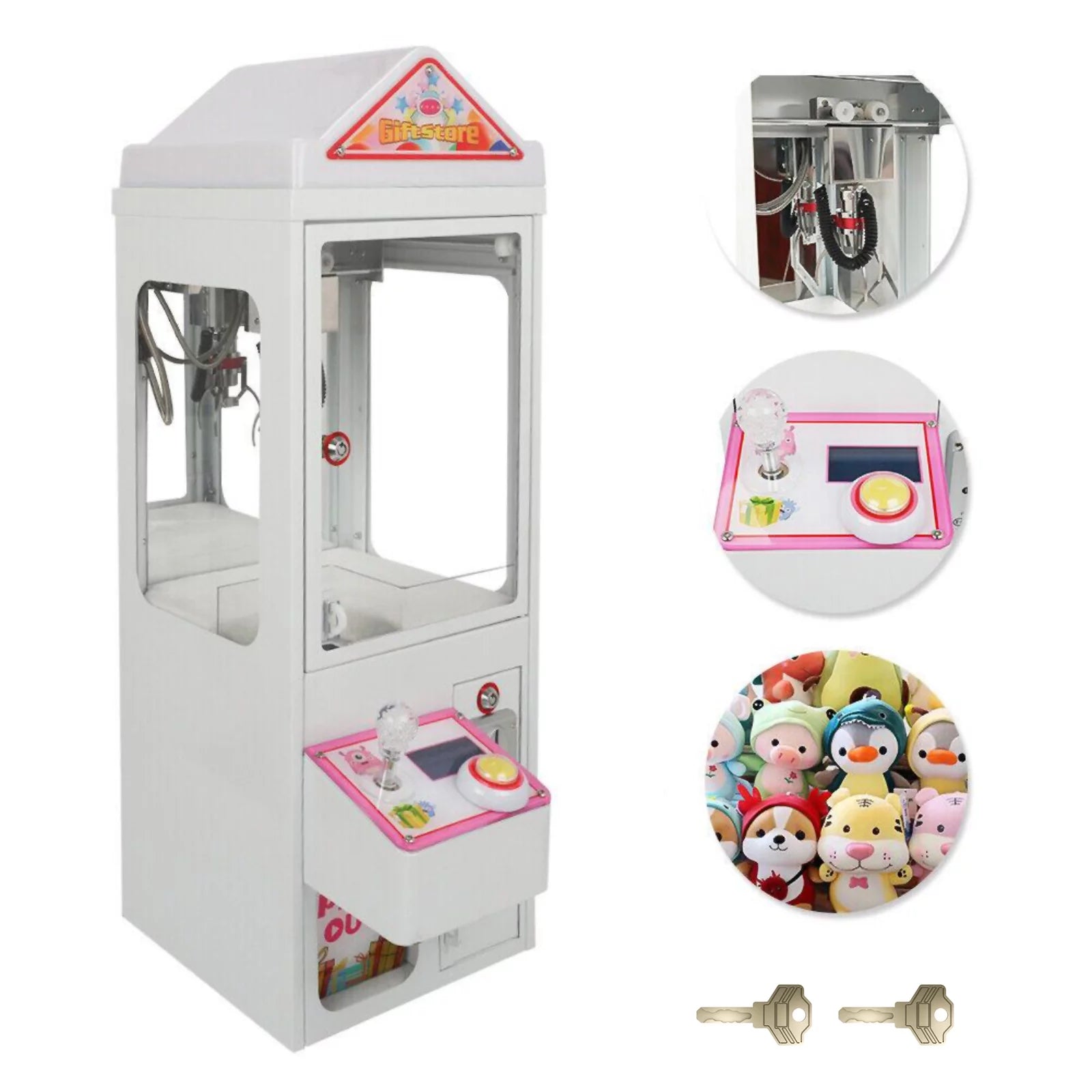 Mini Claw Crane Machine 110V Metal Case K32973