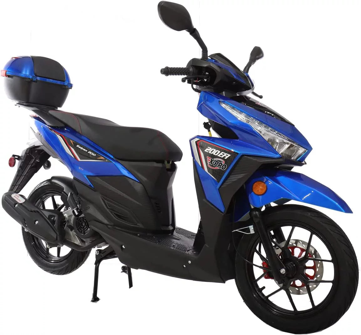 200cc EFI Gas Moped Scooter with Cvt Transmission J397606