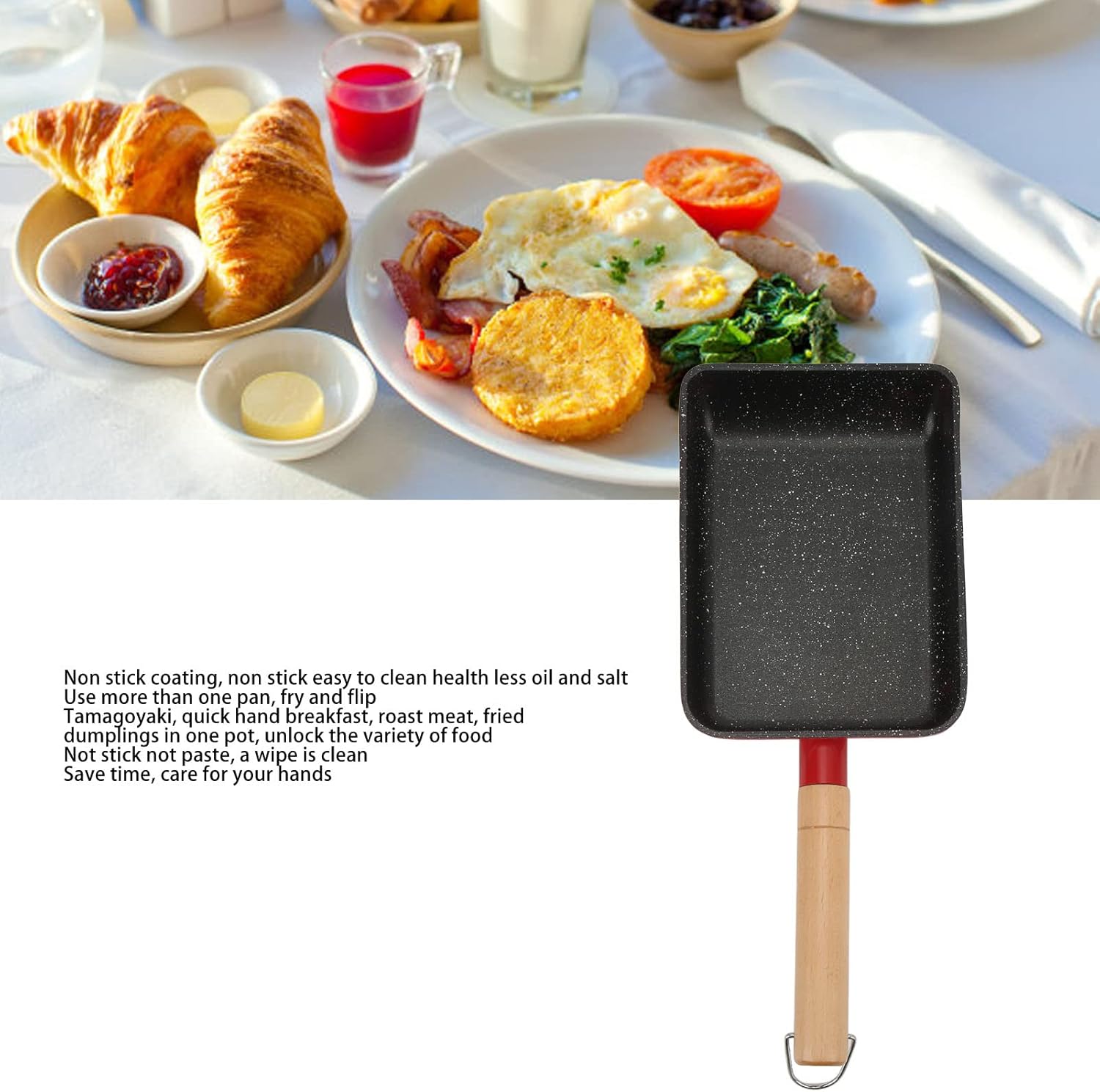 Red Non Stick Mini Frying Pan A312999