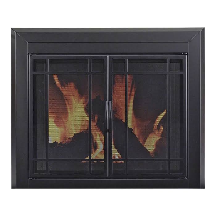 Small Glass Fireplace Doors K98888