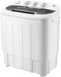 White Twin Tub Portable 16.5 lbs. Washing Machine and Dryer Combo U855179