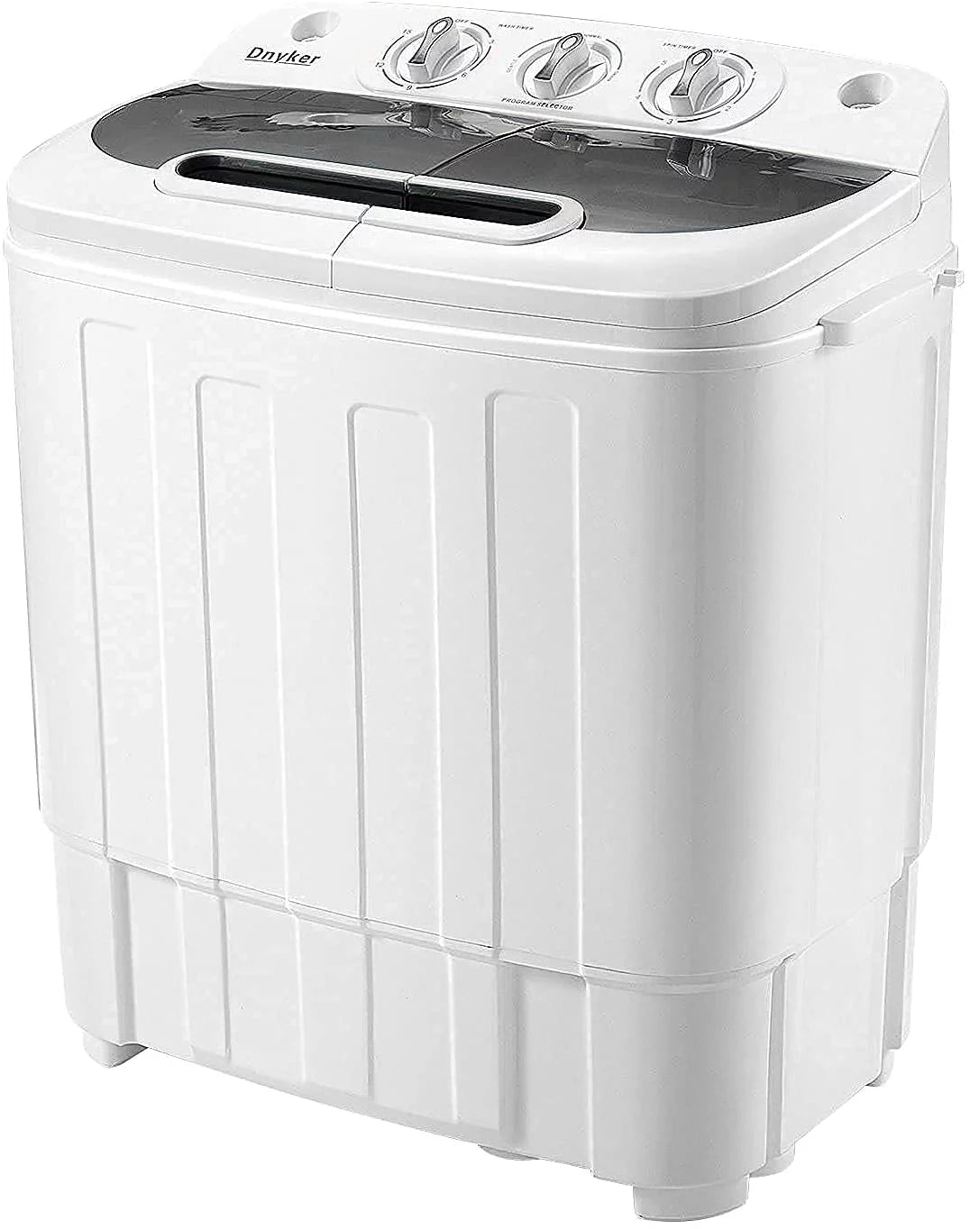 White Twin Tub Portable 16.5 lbs. Washing Machine and Dryer Combo U855179