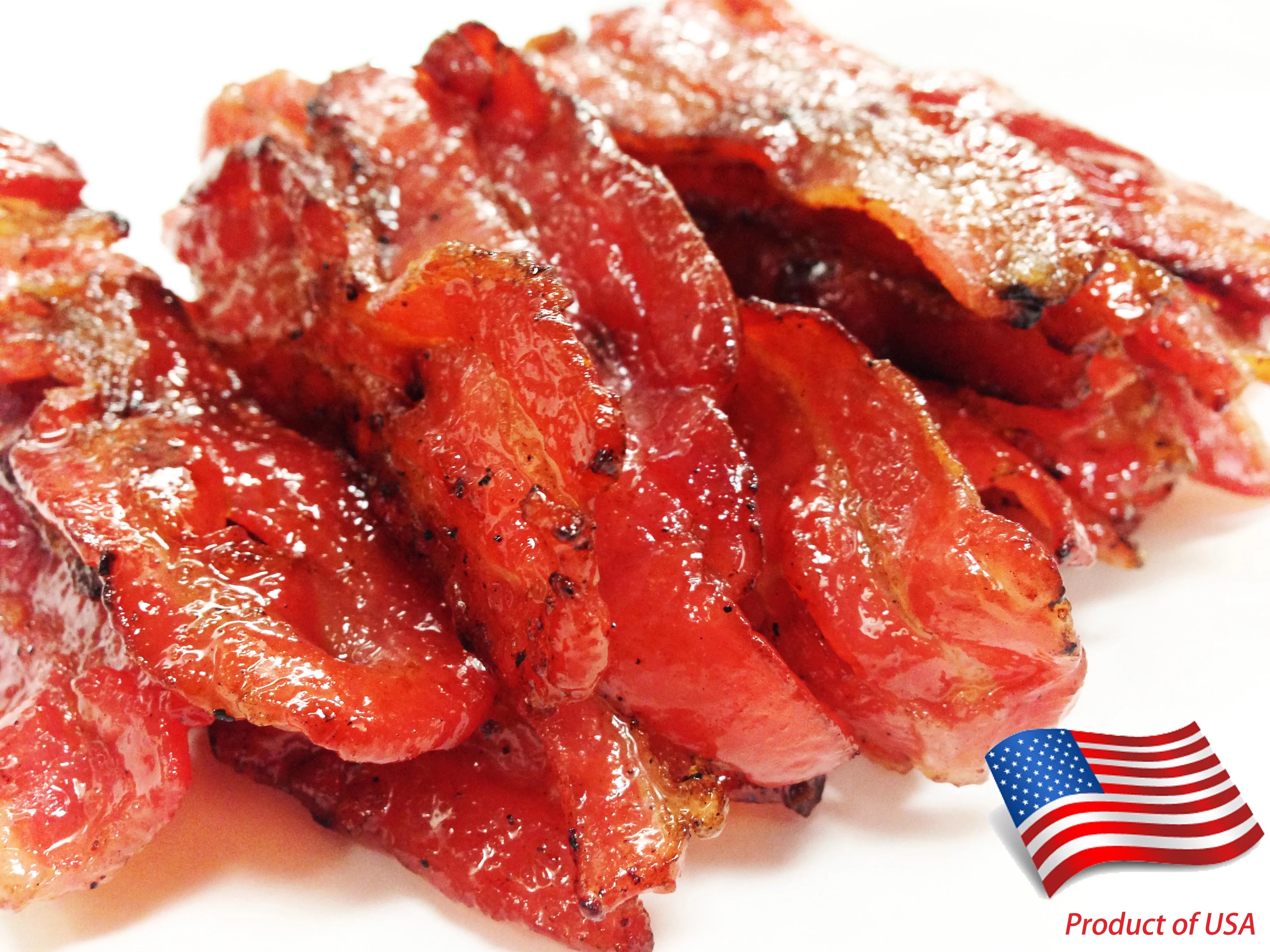 Fire-Grilled Bacon Jerky Original Flavor 12 oz. W881