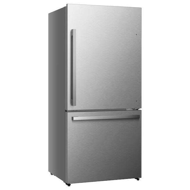17.2-cu ft Counter-depth Bottom-Freezer Refrigerator (Fingerprint Resistant Stainless Steel) M9541
