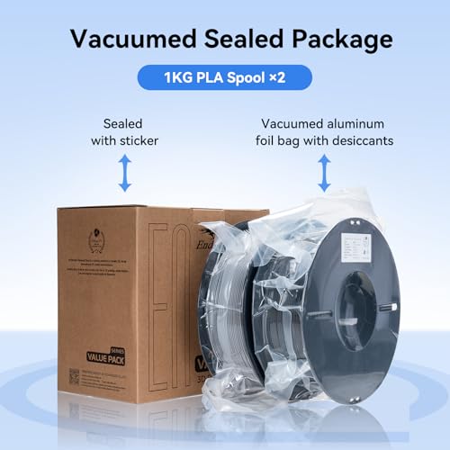 2kg Black & White PLA 1.75mm Filament Bundle S948487