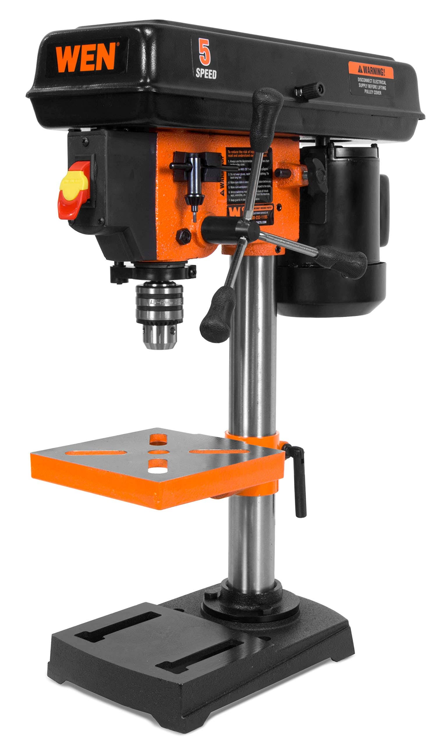 2.3-Amp 8-Inch 5-Speed Cast Iron Benchtop Drill Press D832744
