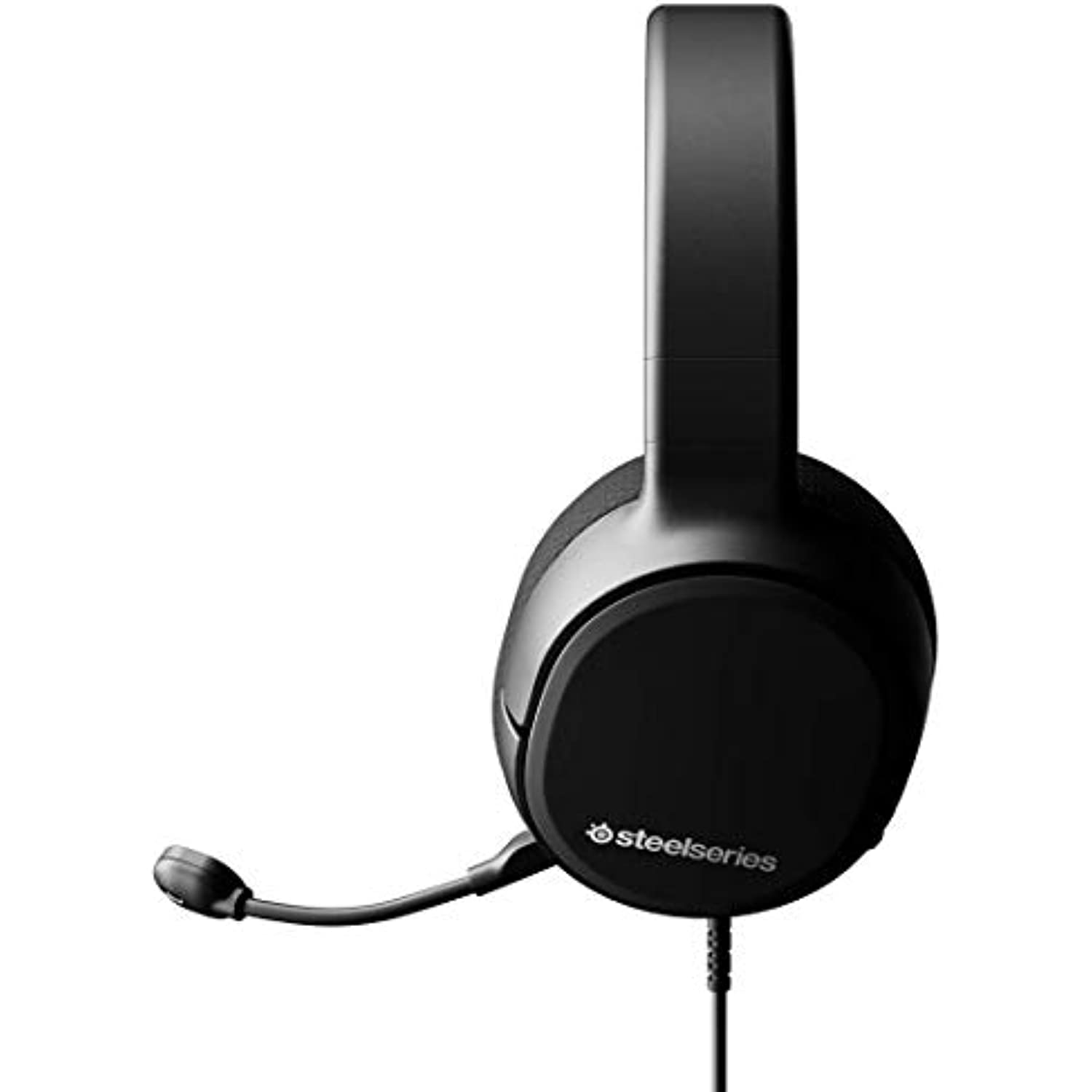 Wired Gaming Headset with Detachable Microphone and Steel-Reinforced Headband E973455