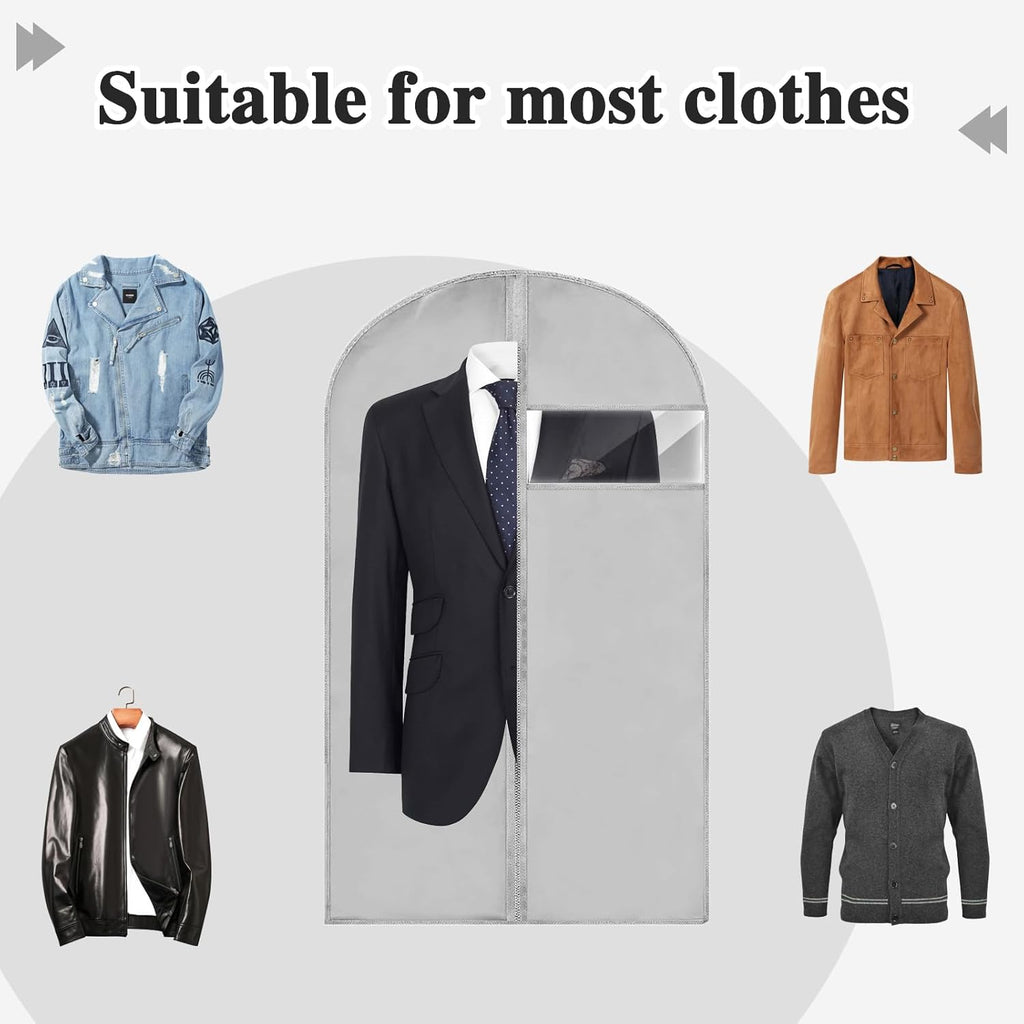 45'' Grey Garment Bag for Gowns X592312