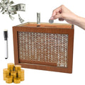 Wooden Savings Box with Money Target and Numbers U801