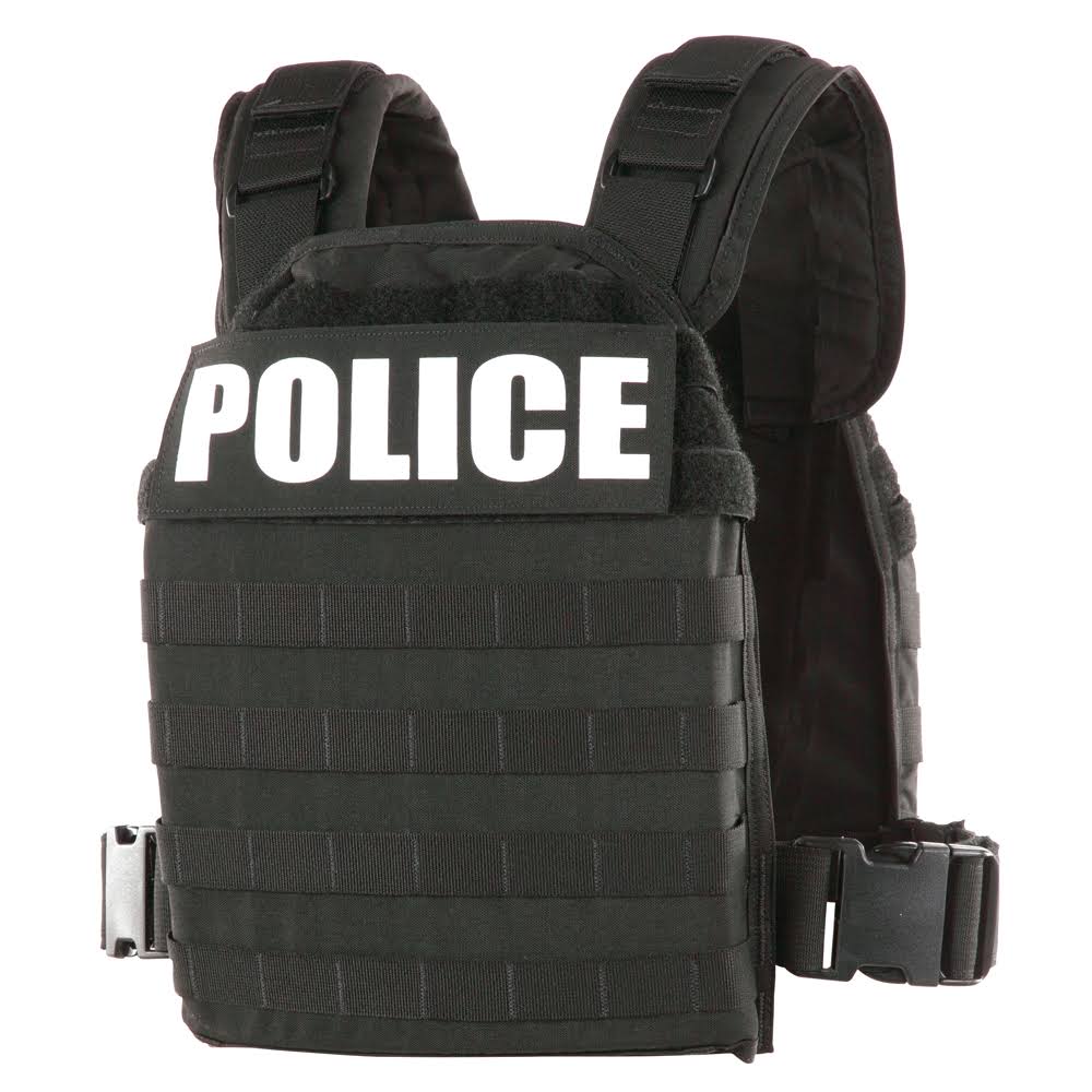 Black Stand Alone Plate Carrier W8566
