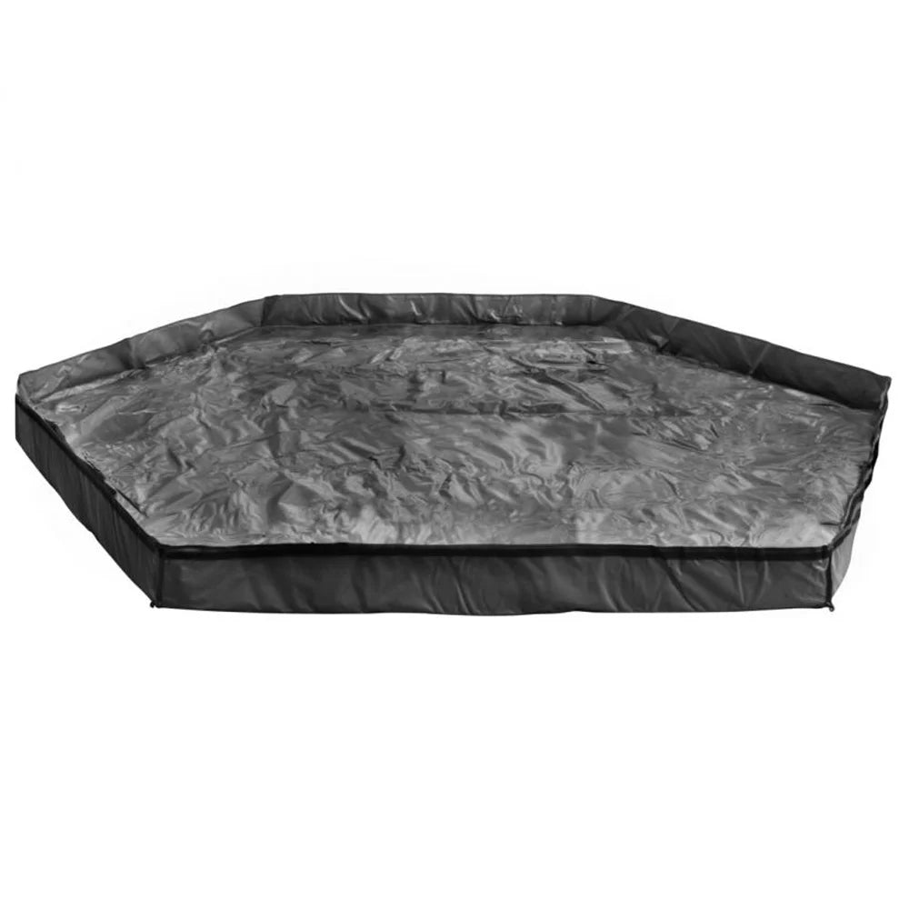 12.5' Portable Outdoor Gazebo Canopy Tent with Floor Tarp H26922
